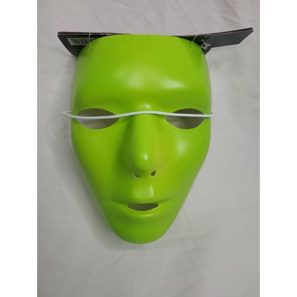New Green Neon Halloween Mask - Picture 3 of 4